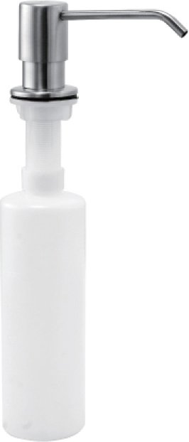 Купить Дозатор для жидкого мыла Lemark Expert (LM8201S), белый, пластик