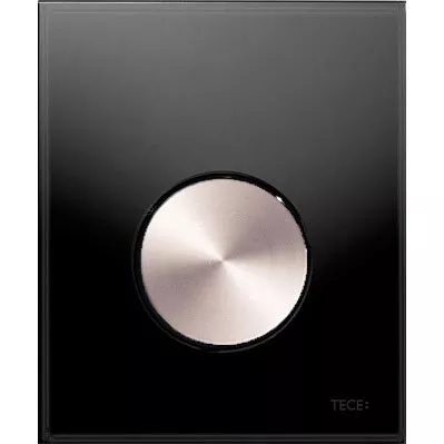 Кнопка смыва Tece Loop сатин, черный (9242663), цвет нержавеющая сталь - фото 1
