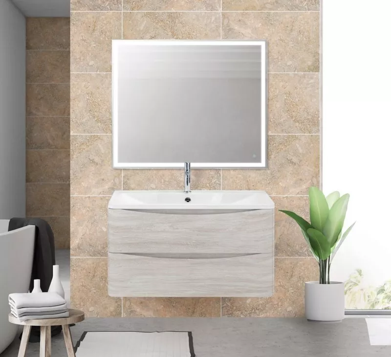 

Комплект мебели BelBagno Acqua 80 светлое дерево