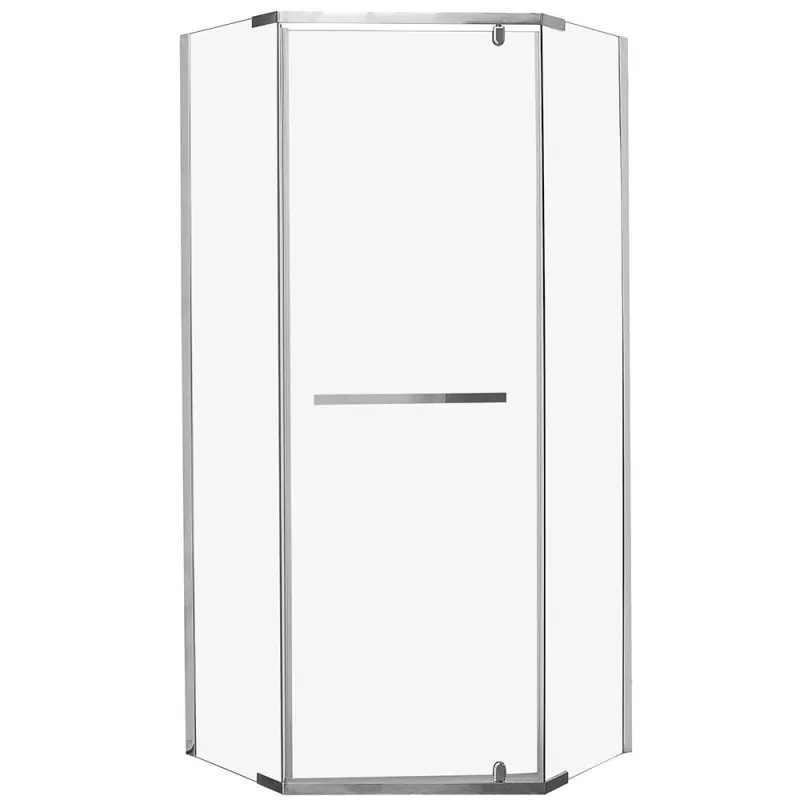 

Душевой уголок Cerutti SPA Chika 100х100 профиль хром, стекло прозрачное