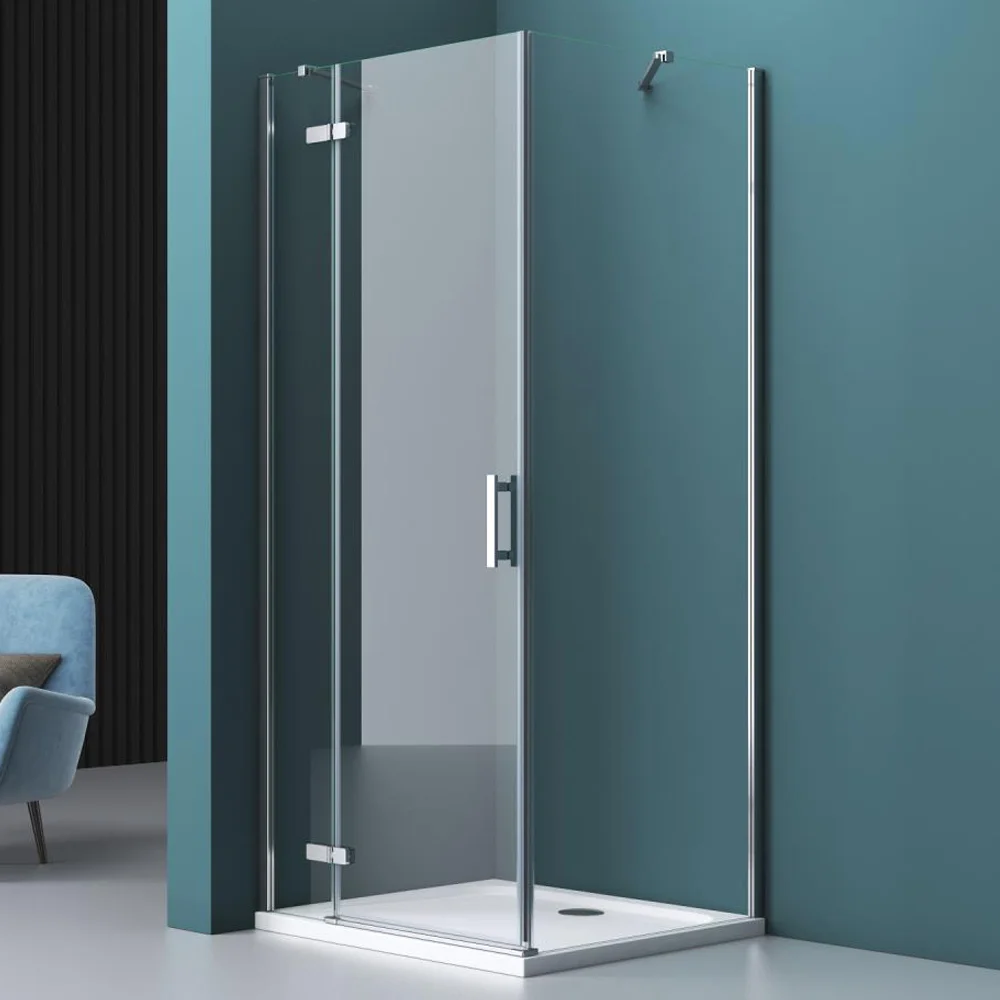 

Душевой уголок BelBagno Kraft 80х80 хром (KRAFT-A-12-80-C-Cr-L)