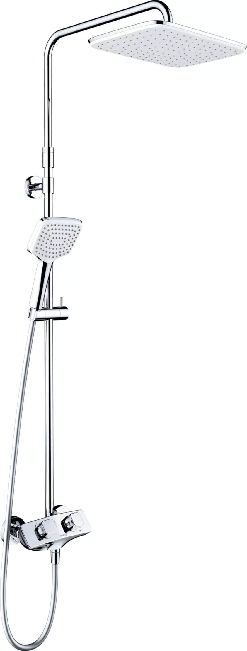 

Душевая стойка Kludi Cockpit Explorer 8005005-00 c термостатом