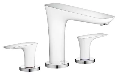 

Hansgrohe PuraVida Смеситель на борт ванны 15448400, Белый;хром