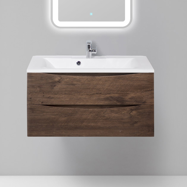 

Тумба с раковиной BelBagno Marino Marino 90 rovere moro (уценка: выставочный экземпляр)