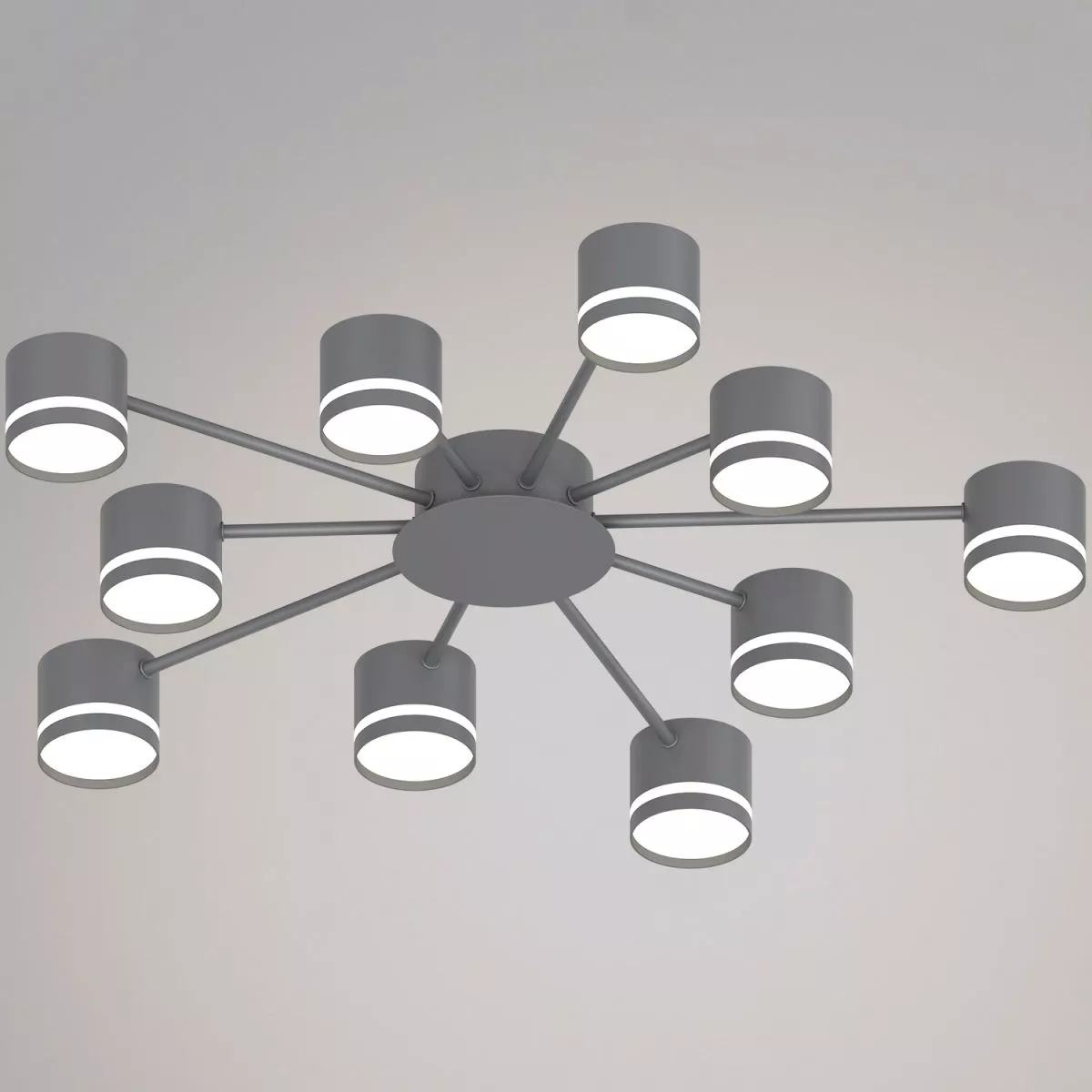 

Потолочная люстра Reluce 06730-0.3-10 GX53 GREY