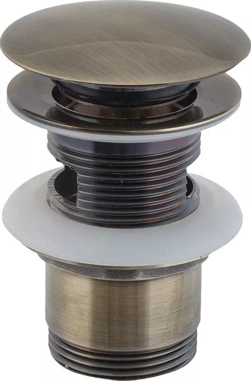 Донный клапан для раковины 1 Orange X1-004br ,бронза - фото 1
