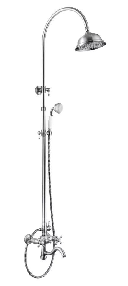 

Душевая стойка Aksy Bagno PRIMAVERA (Pr-2005-2001 chrome), Белый;хром