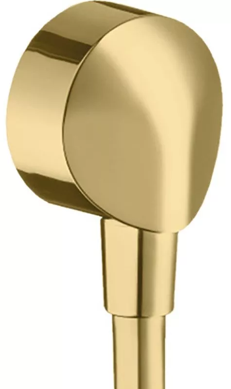 

Шланговое подключение Hansgrohe FixFit полированное золото