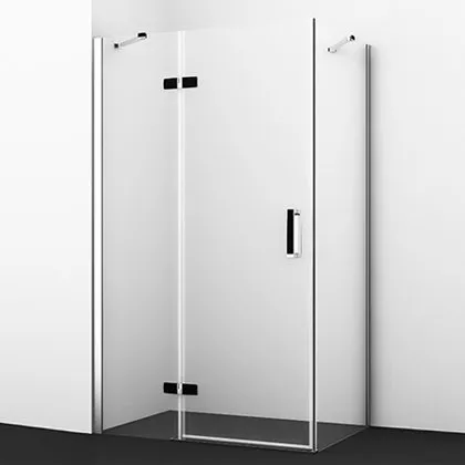 

Душевой уголок Wasserkraft Aller Black 10H06LB 120x80 см