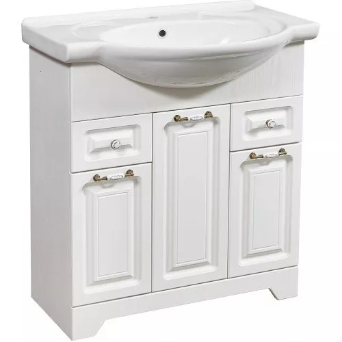 

Тумба под раковину Stella Polar Кармела Элеганс 75 белый