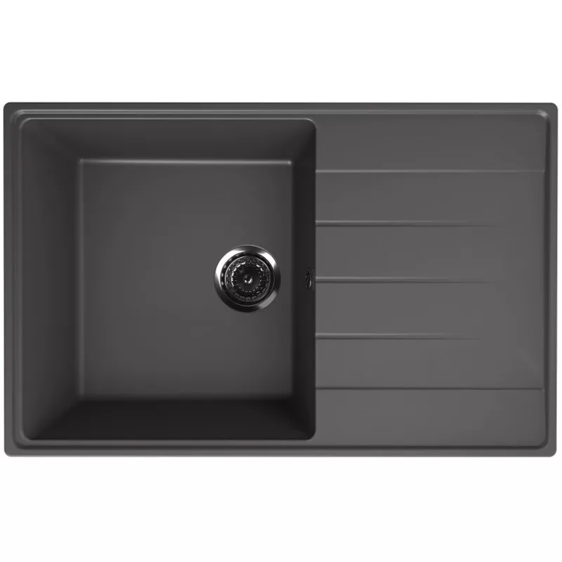 

Мойка кухонная Ulgran Quartz Prima 78 серый