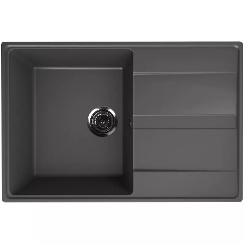 

Мойка кухонная Ulgran Quartz Prima 75 серый