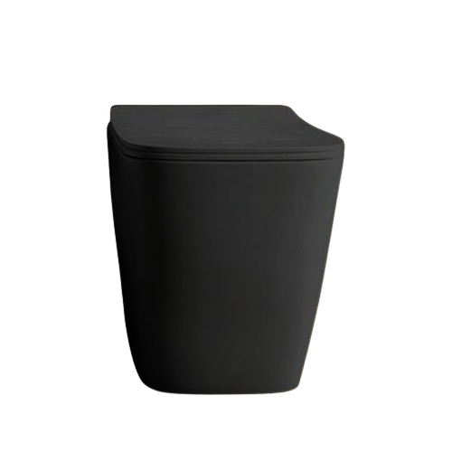 Чаша для напольного унитаза Artceram A16 черный матовый, без сиденья (ASV004 17;00)