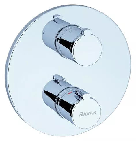 

Термостат Ravak TE 062.00 для ванны/для душа, без переключателя, Хром