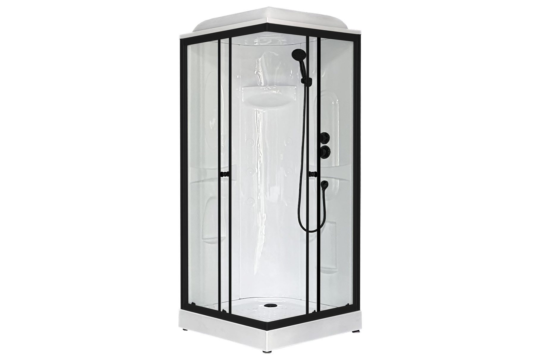 

Душевая кабина RB 90HP1-T-BL 900x900x2170 (прозрачное)