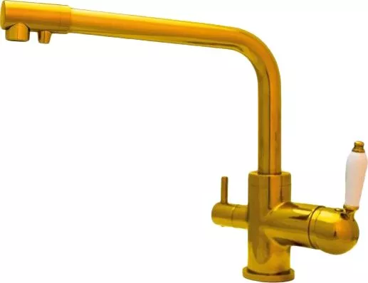 

Смеситель для кухонной мойки Seaman SSL-5384 золото (SSL-5384-Sun)