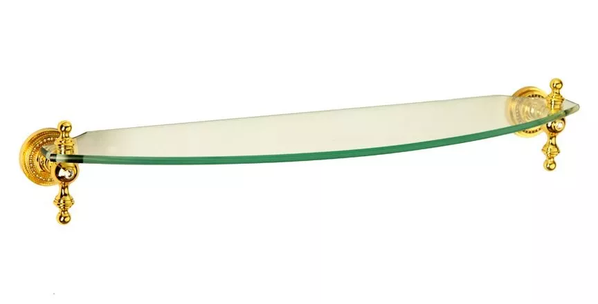 

Полка стеклянная полка Boheme Imperiale 58 хром с кристаллами Swarovski