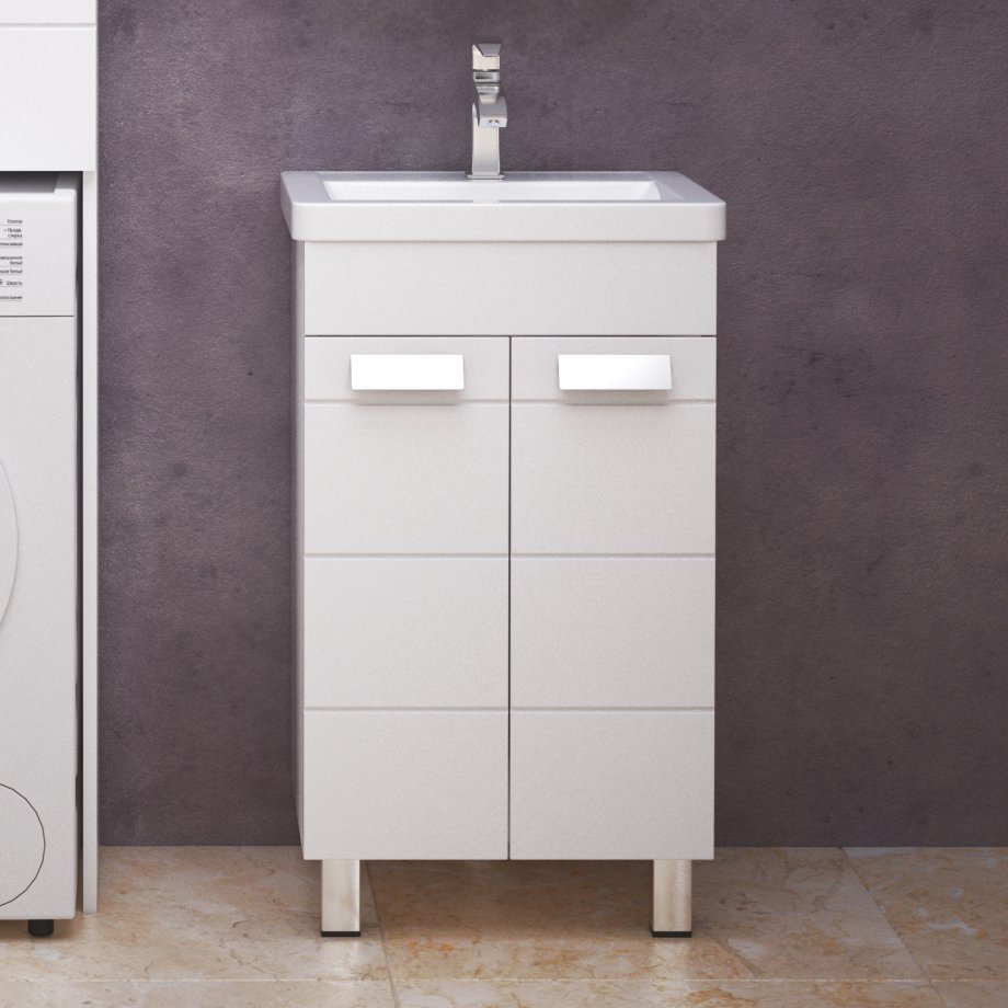 

Тумба с раковиной Corozo Денвер 50 напольная