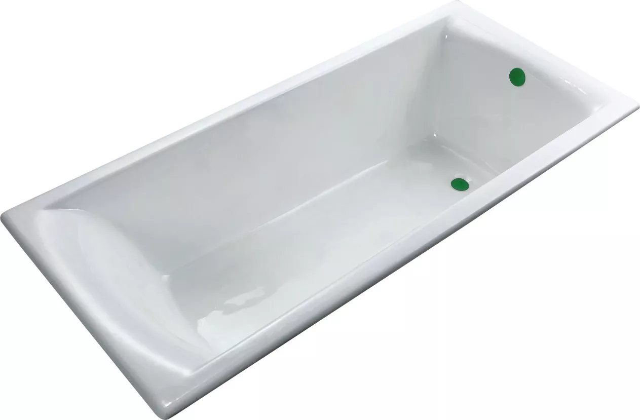 Ванна чугунная Kaiser 150х70 с антискользящим покрытием белый