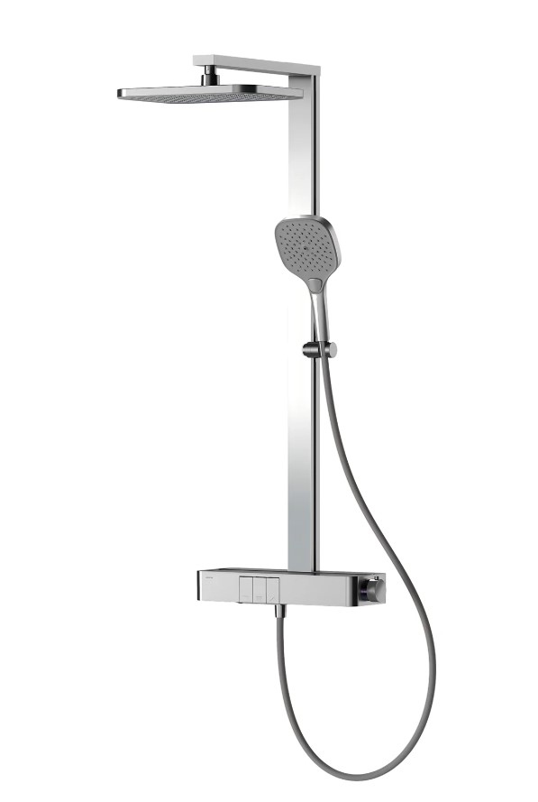 

Душевая стойка ARROW AMG13GH872U1CP с термостатом, хром
