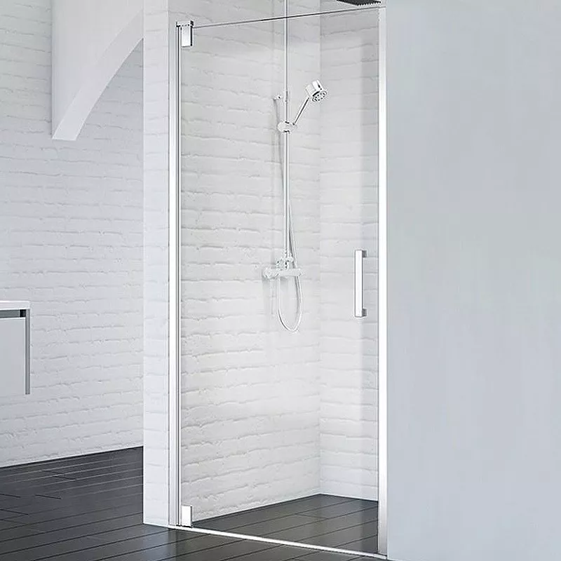 

Душевая дверь BelBagno Marmi 100х195 профиль хром стекло прозрачное