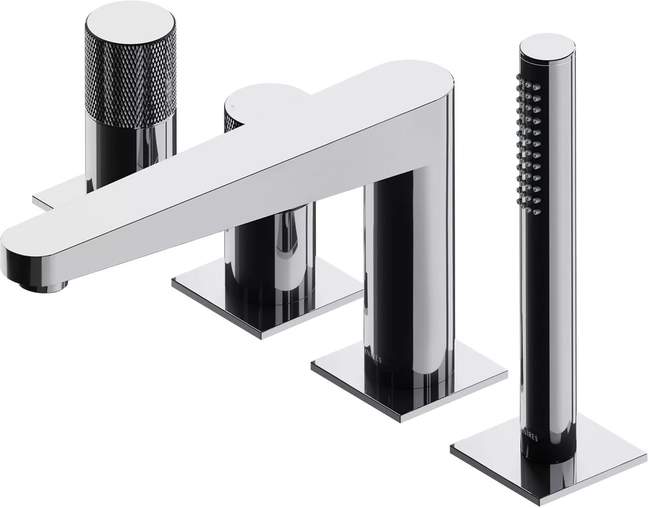 

Смеситель Omnires Contour CT8032CR на борт ванны, хром