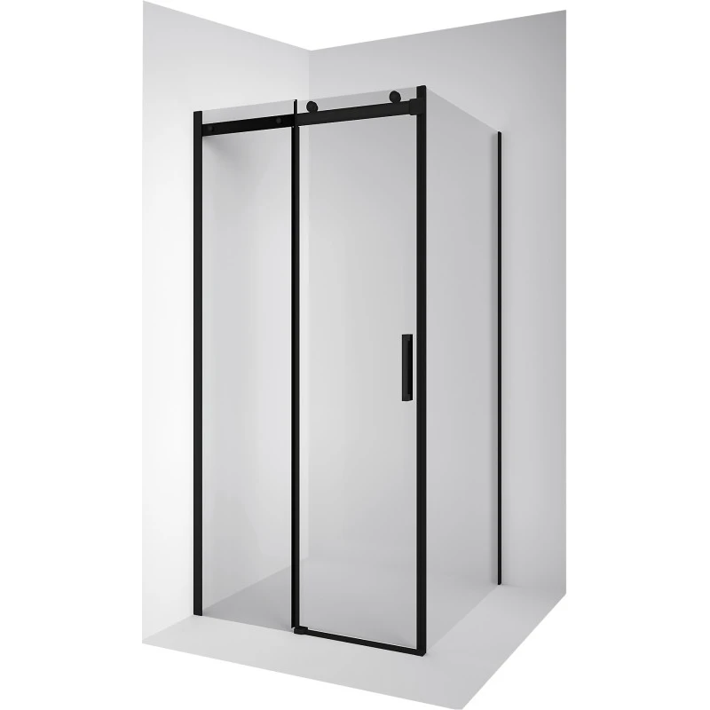 

Душевой уголок Ambassador Benefit 130х100 черный стекло прозрачное