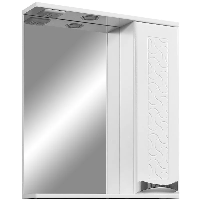 

Зеркало-шкаф Stella Polar Ванда 60 R с подсветкой белый