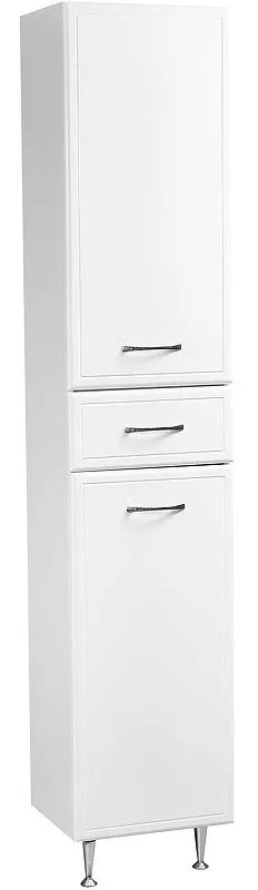 

Шкаф-пенал Stella Polar Концепт 36 с бельевой корзиной белый