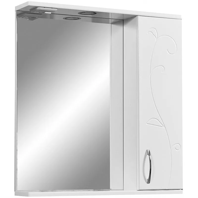 

Зеркало-шкаф Stella Polar Фантазия 65 R с подсветкой белый