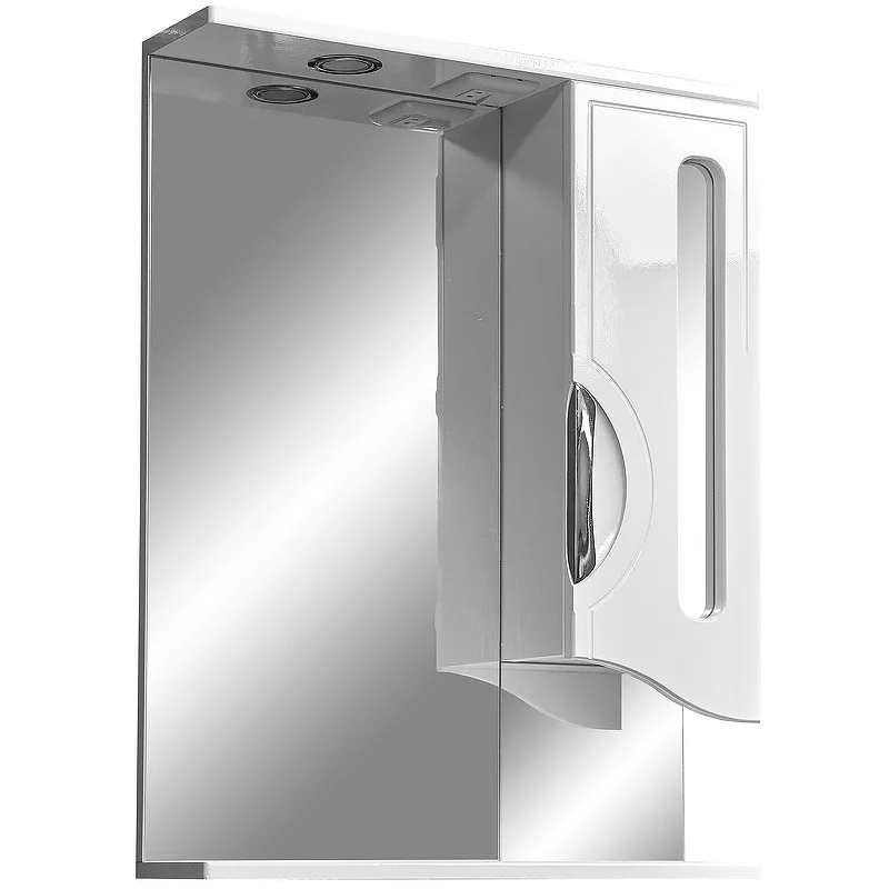 

Зеркало-шкаф Stella Polar Сильва 60 R с подсветкой белый