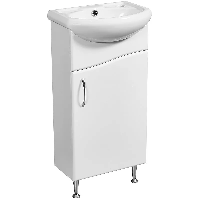 

Тумба под раковину Stella Polar Волна Азов 40 белый