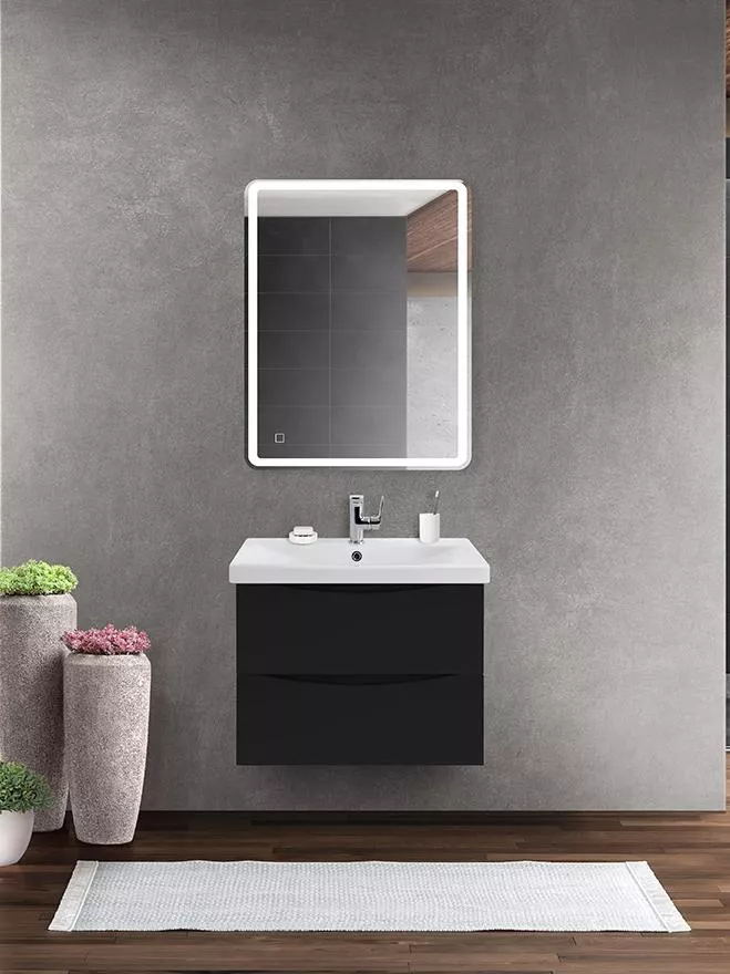 

Комплект мебели Belbagno Marino-Cer 60 черный