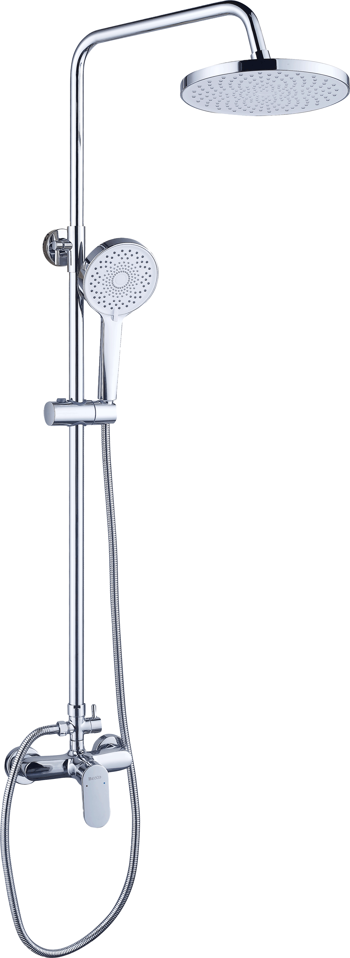 

Душевая стойка BOND Circle B01-8100 хром