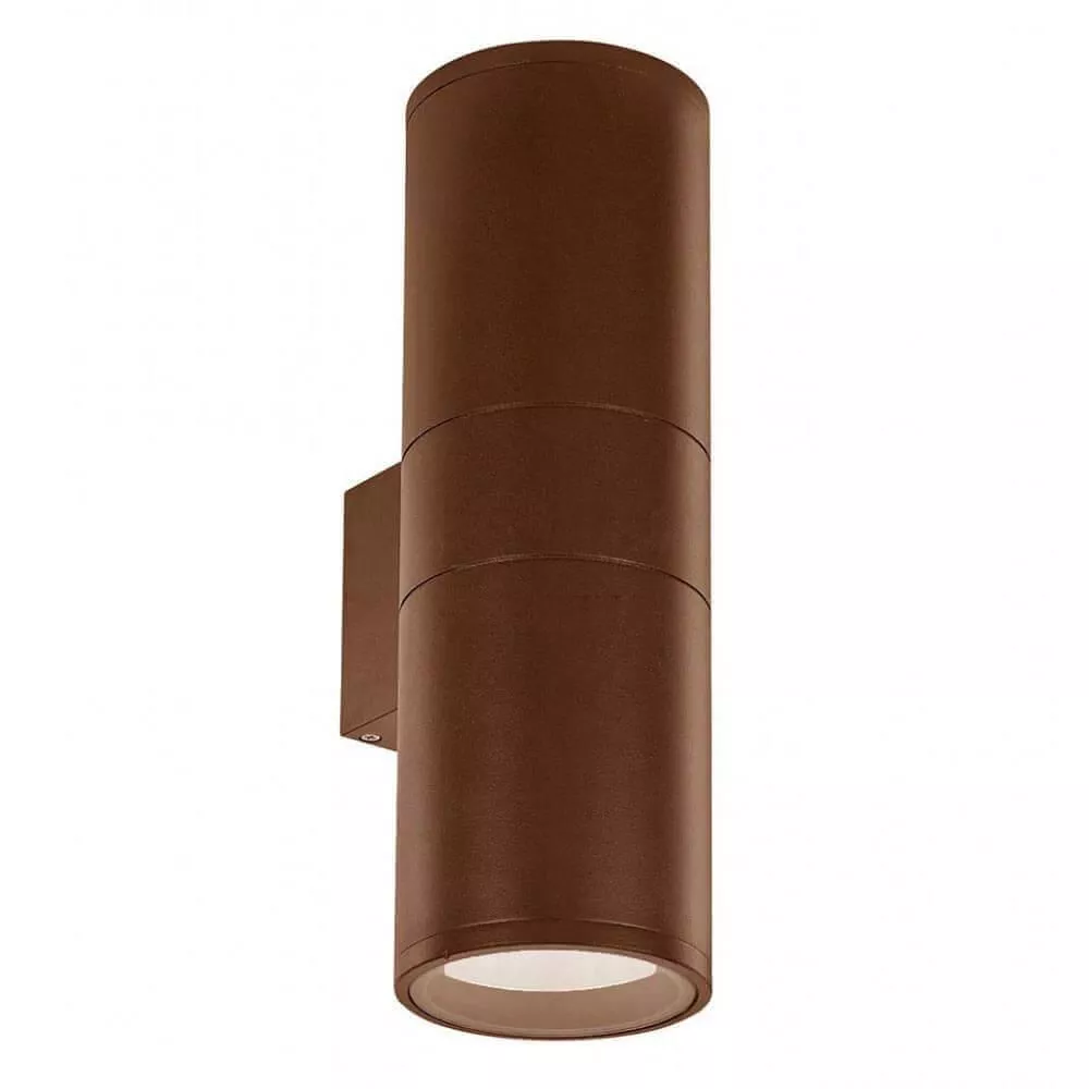 

Уличный настенный светильник Ideal Lux Gun AP2 Small Coffee 163635