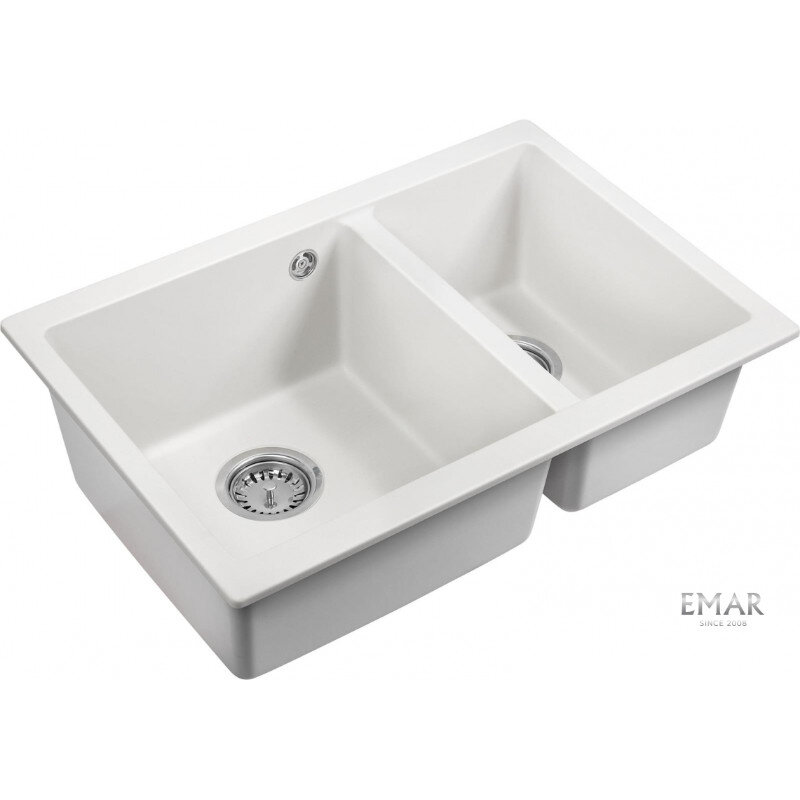 Мойка для кухни EMAR Quartz 2665.PL (EMQ-2665.PL Агат) агат