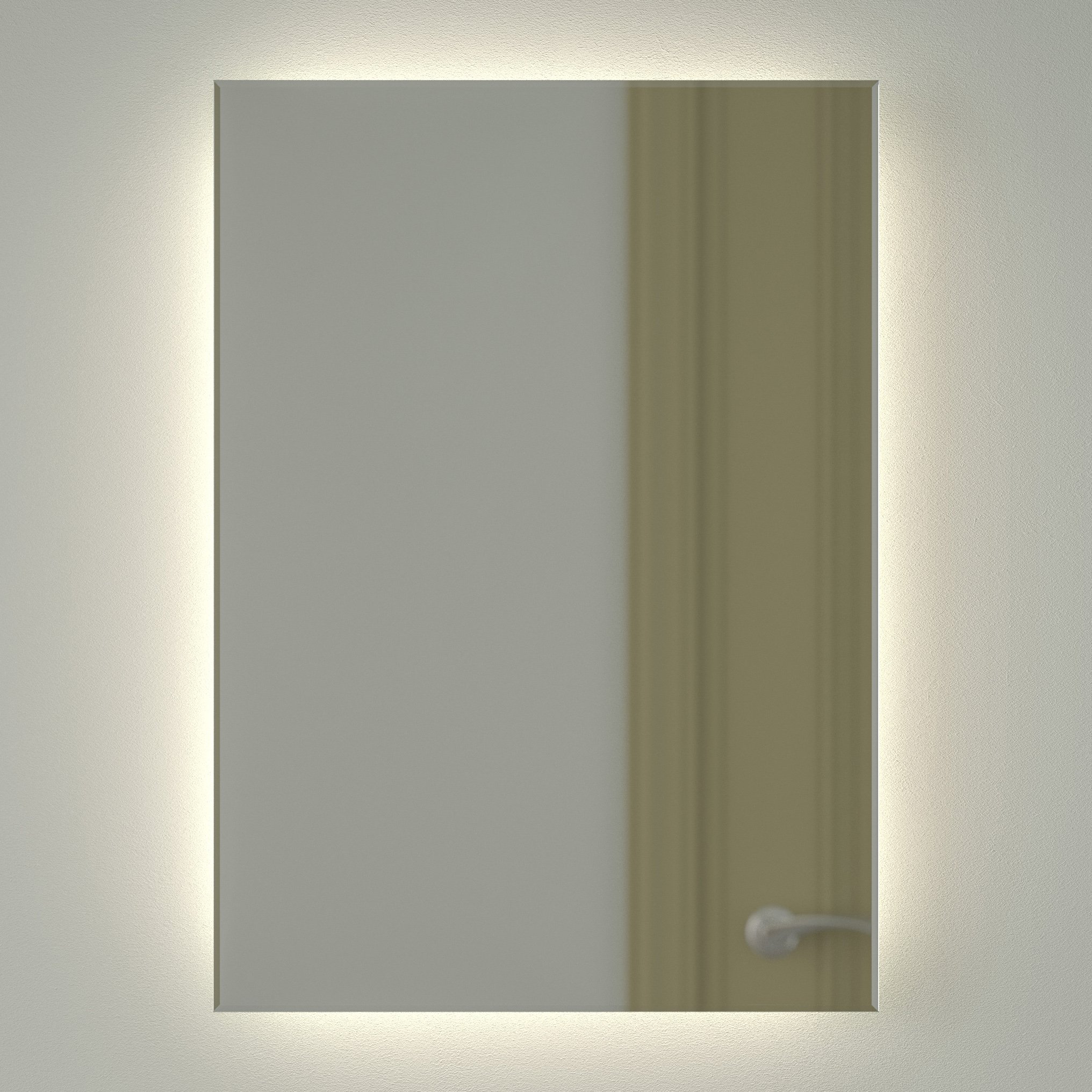 

Зеркало Defesto Glow DF 2504 50х70 с LED-подсветкой, 4 500 K, без выключателя