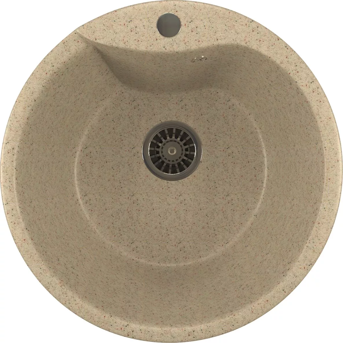 

Мойка из искусственного мрамора MIXLINE ML-GM12 48x48 (525080), Бежевый;светло-розовая