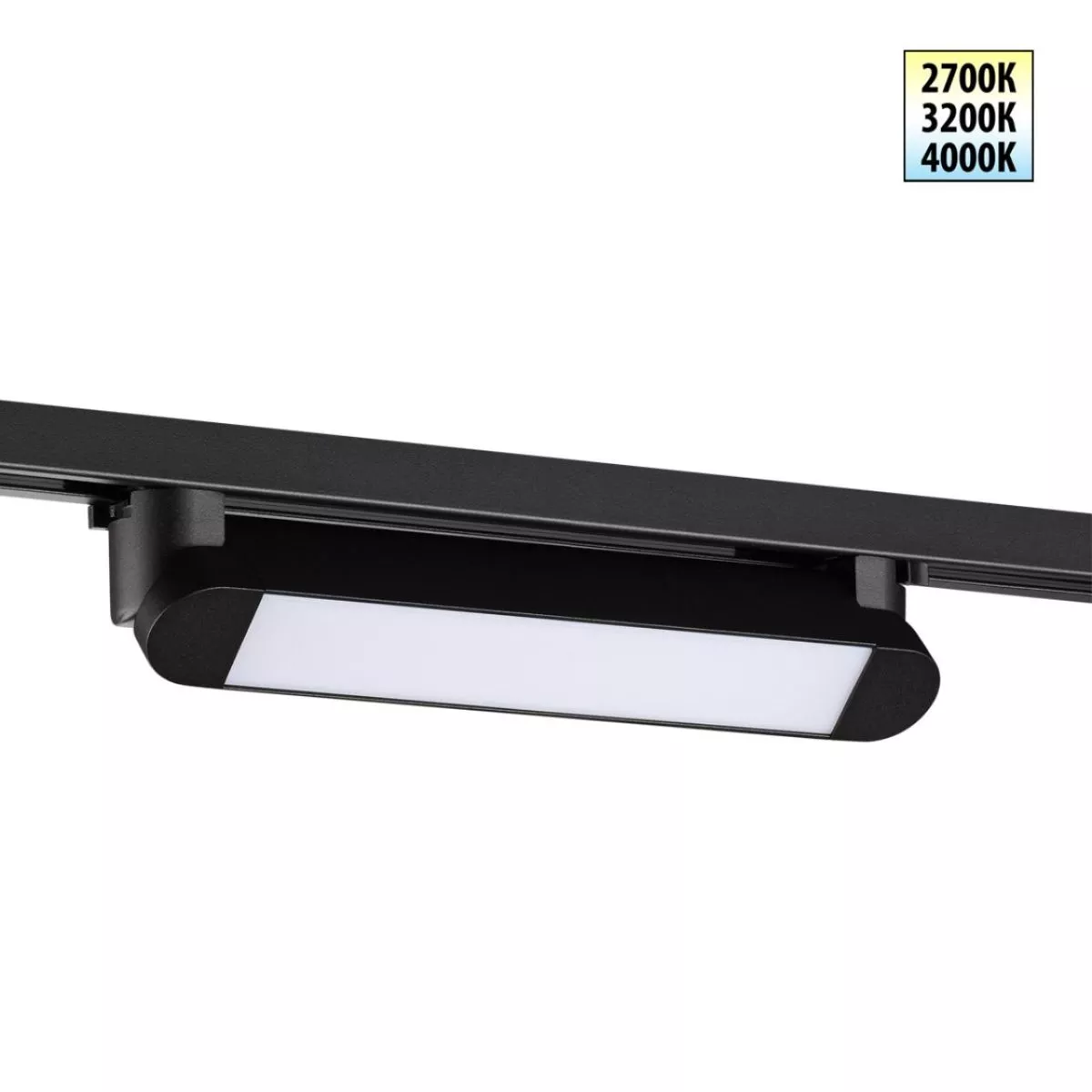 

Трековый однофазный двухжильный светильник с переключателем цветовой температуры Novotech Port Iter 359791