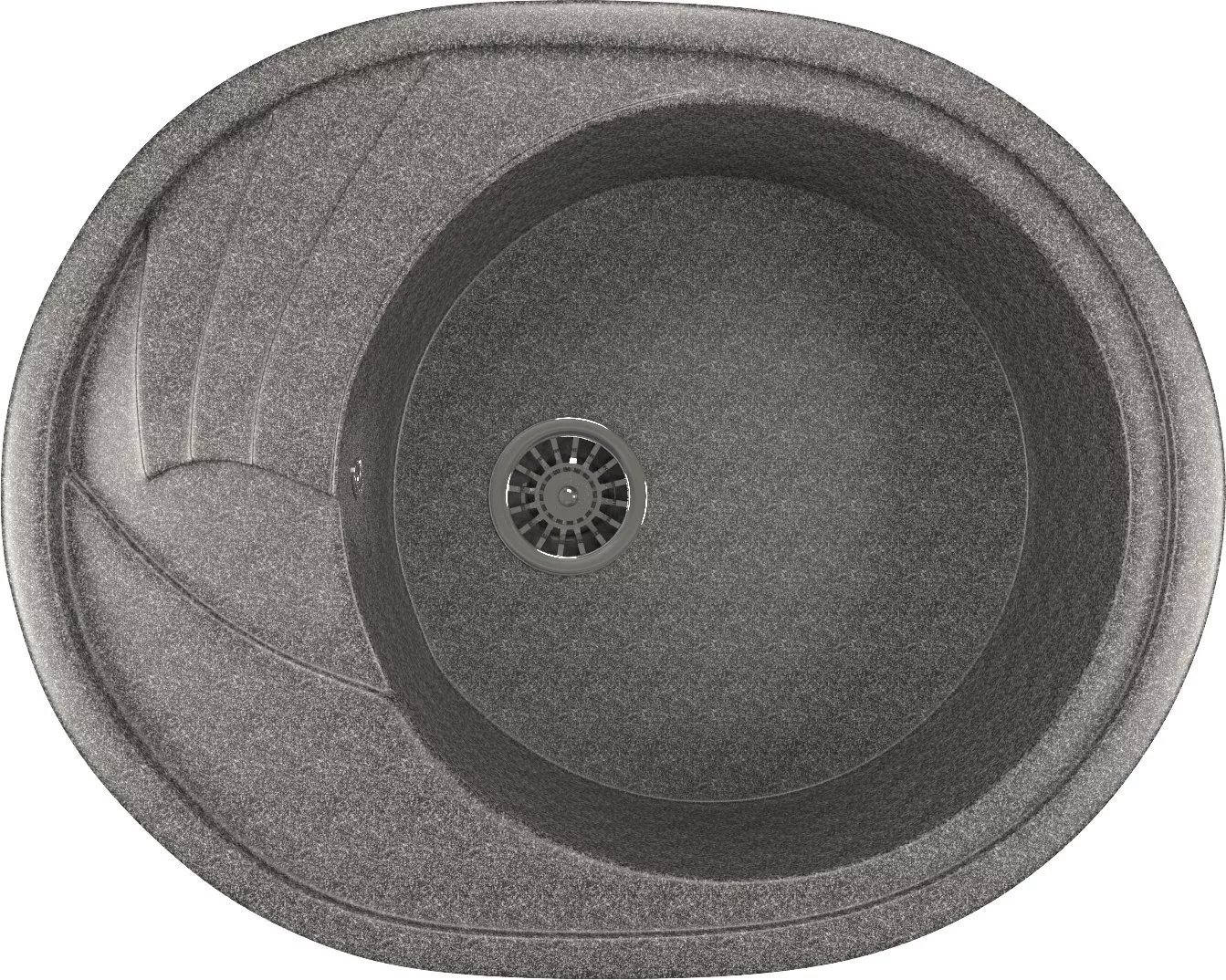 

Мойка кухонная Mixline ML-GM17 темно-серый