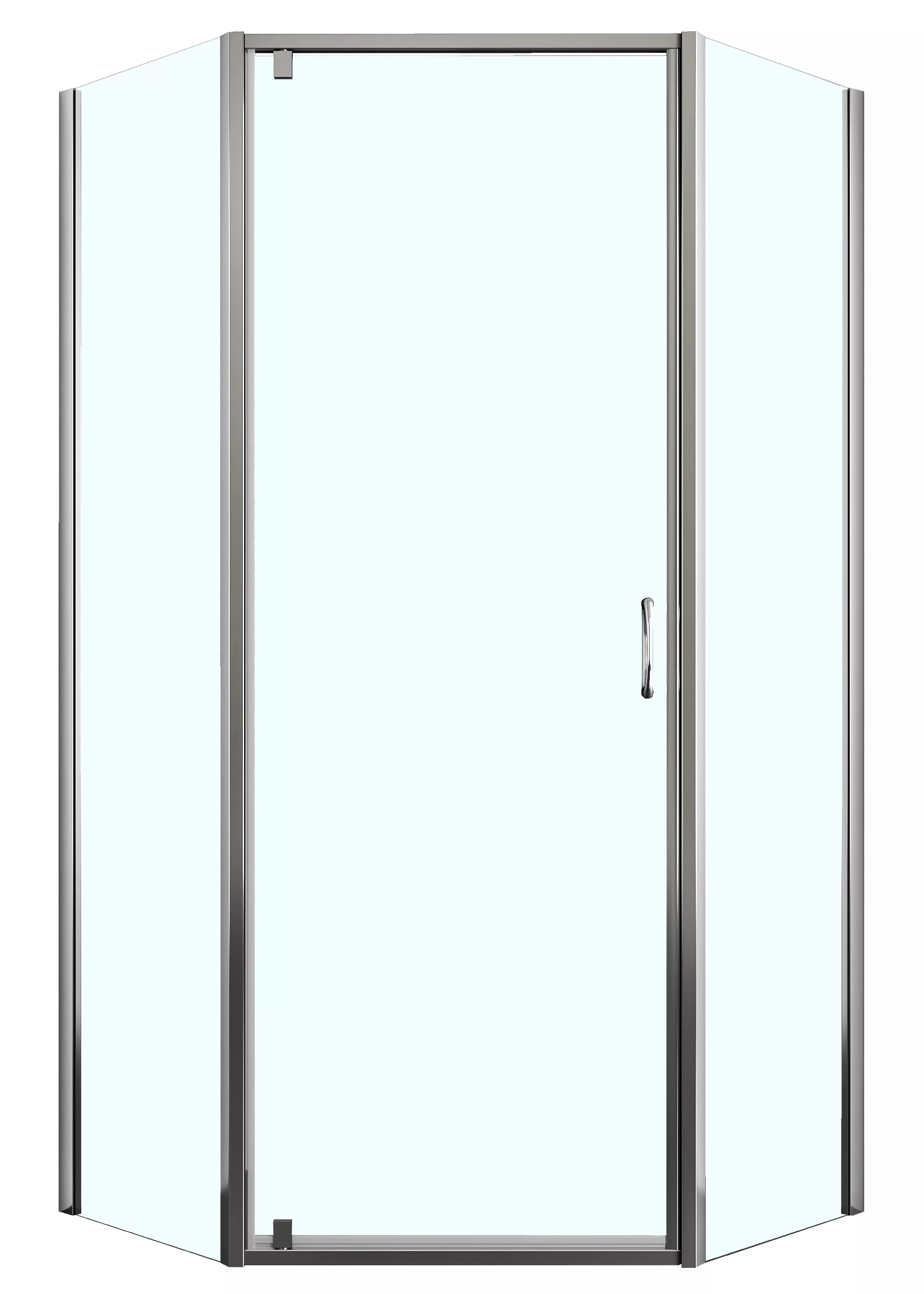 

Душевой уголок Azario Dallas 90x90 хром (AZ-112P 90*90)