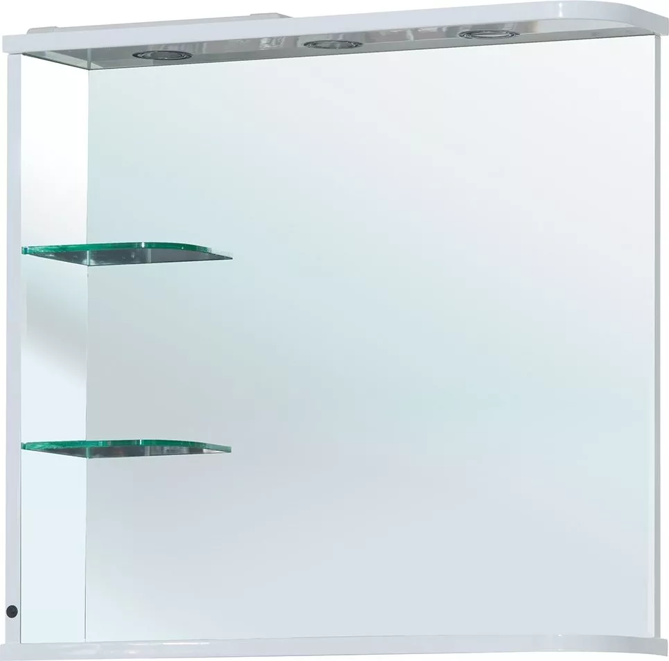 

Зеркало Bellezza Рио 70 L белое