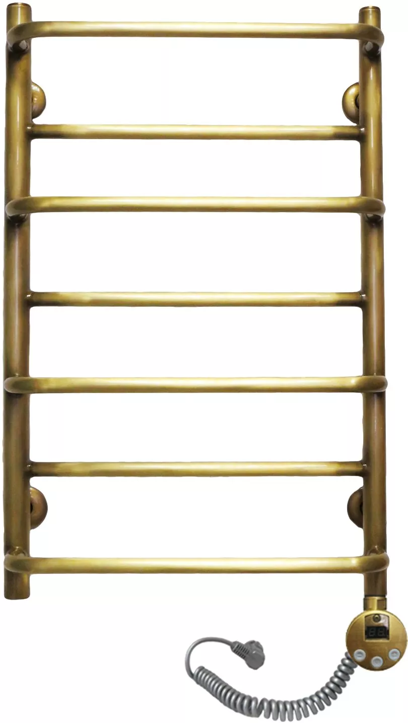 

Полотенцесушитель электрический Domoterm Орфей П7 50x70, античная бронза, R