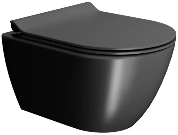 

881626 PURA 50/F Подвесной безободковый унитаз Color ELements, цвет ardesia GSI