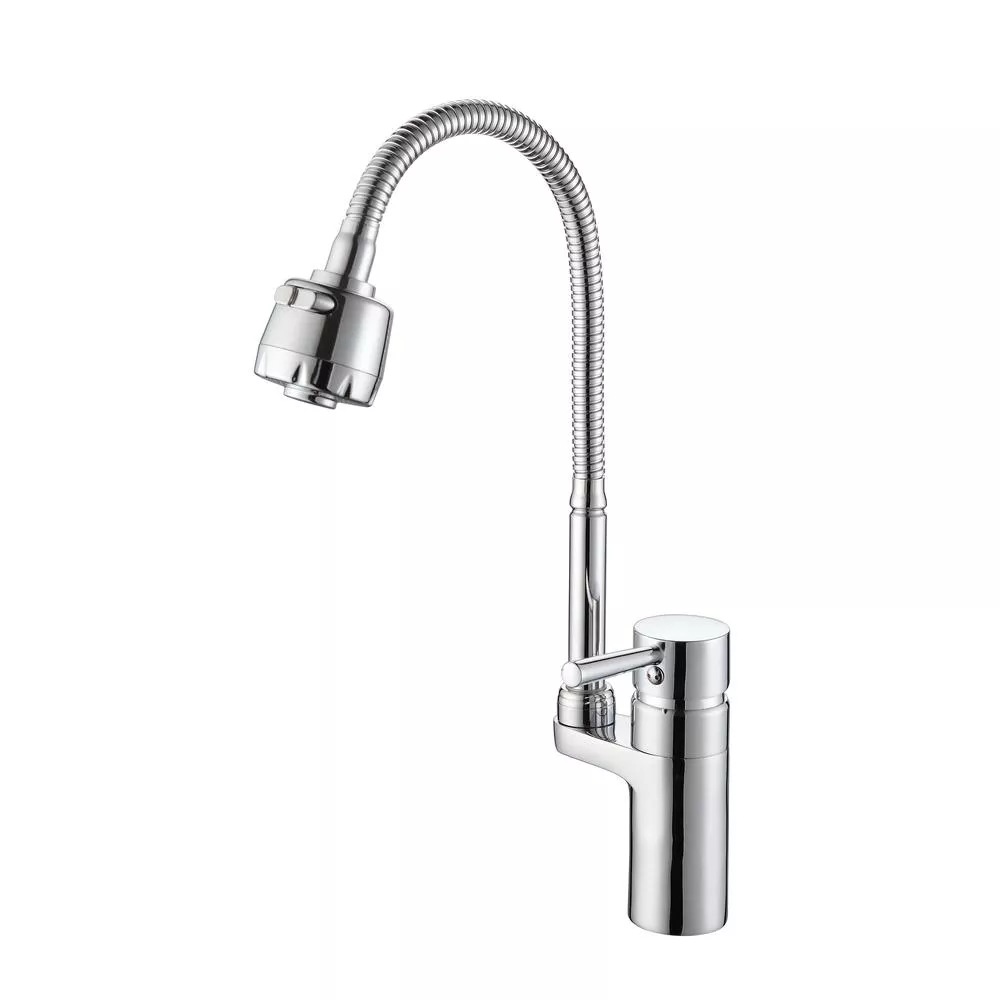 

Смеситель для кухни с гибким изливом D-Lin D157315-T, хром