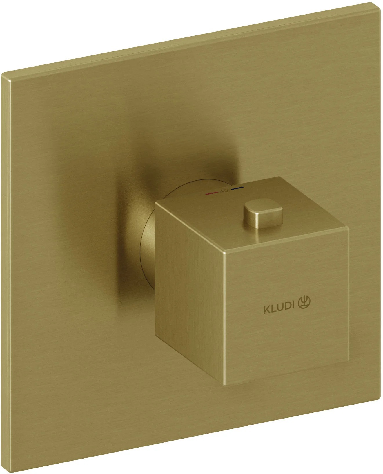 Термостат Kludi Decus 54739N075 брашированное золото 53709₽