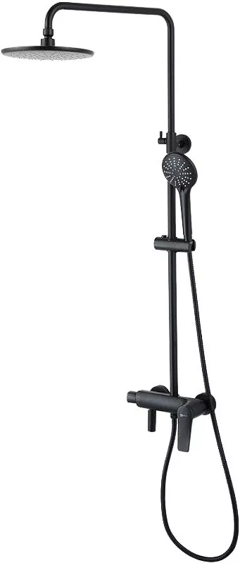 

Душевая стойка Lemark Bronx LM3762BL черная
