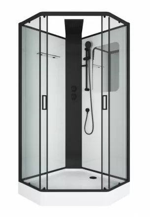 

Душевая кабина Grossman Elegance GR250D 100х100 см, без крыши
