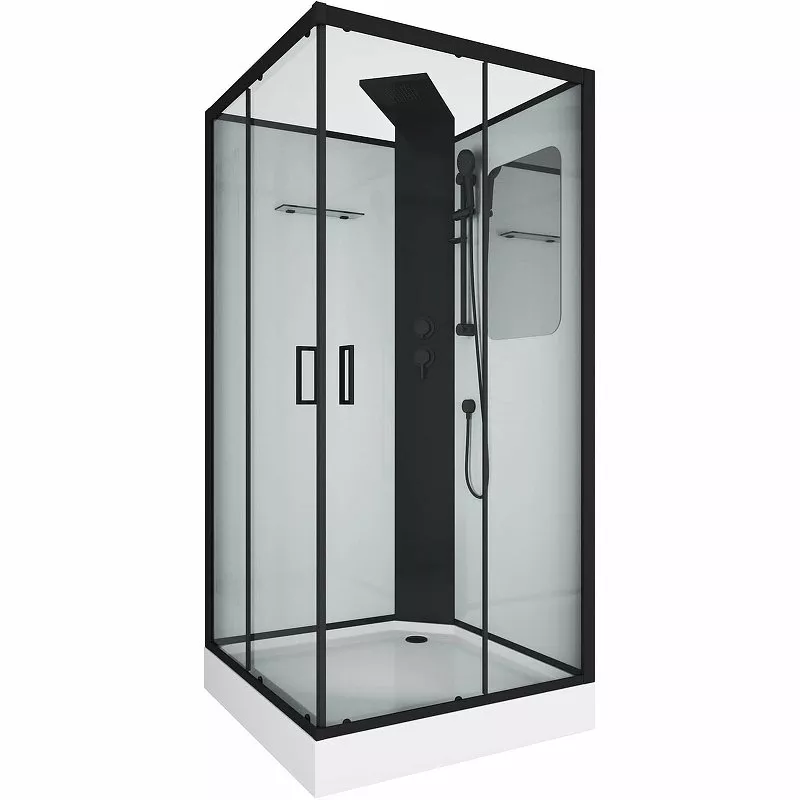 

Душевая кабина Grossman Elegance GR250Q 100х100 см, без крыши
