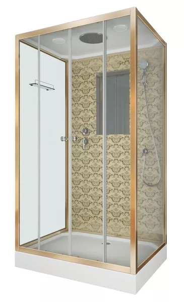Душевая кабина Niagara Luxe золото (7772QG)